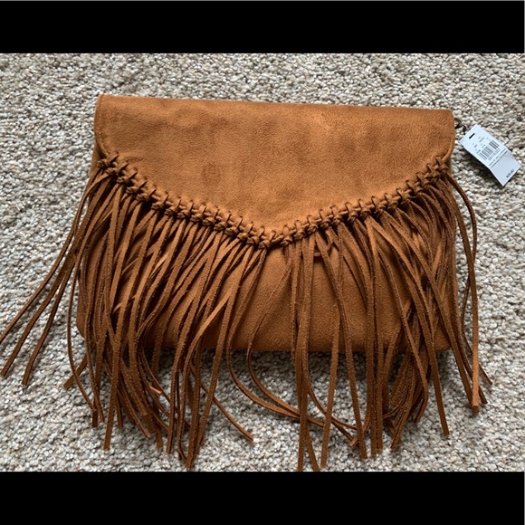 Express Handbags - Soft Express Fringe Purse